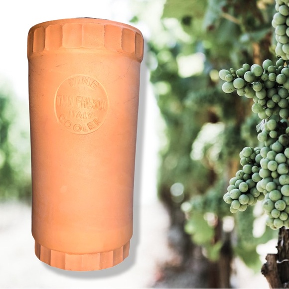 Gourmet Himark Kitchen Dining Vtg Wine Color Vino Fresco Terracotta